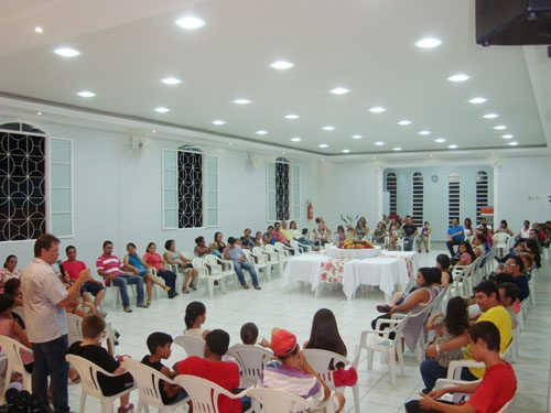 IB Manancial de Coxim, levando mensagem da salvação